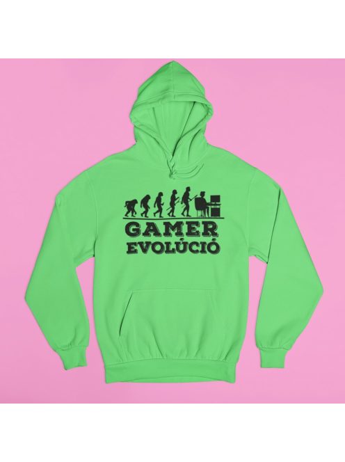 Gamer evolúció PC pulóver