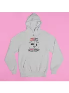 Gamer szív gamer lélek gamer leszek amíg élek pulóver