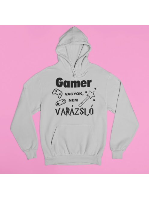 Gamer vagyok, nem varázsló pulóver