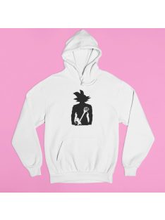 Goku sziluett pulóver