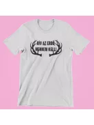 Hív az erdő mennem kell női póló