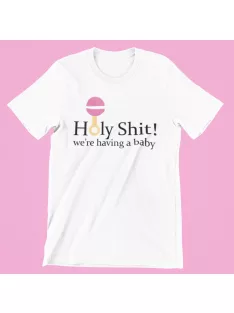 Holy shit lányos női póló