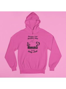   Horgász szív horgász lélek horgász leszek amíg élek pulóver