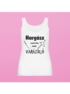 Horgász vagyok, nem varázsló női atléta