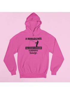   A horgásznál egy dolog szívosabb..a horgász felesége pulóver