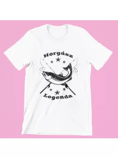 Horgász legenda női póló