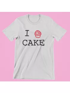 I Love Cake női póló
