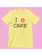 I Love Cake női póló