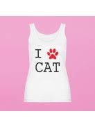 I Love Cat női atléta
