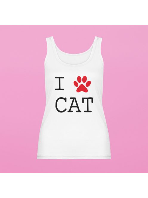 I Love Cat női atléta