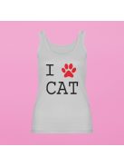 I Love Cat női atléta