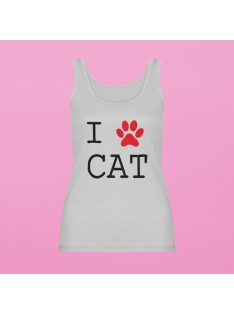 I Love Cat női atléta
