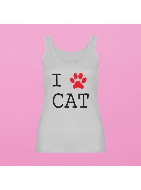 I Love Cat női atléta