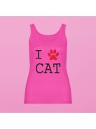 I Love Cat női atléta