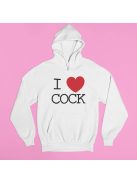 I Love Cock pulóver