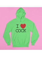 I Love Cock pulóver