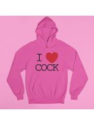 I Love Cock pulóver