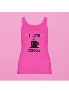 I LOVE COFFEE női atléta