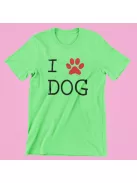 I Love Dog férfi póló