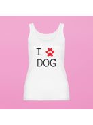 I Love Dog női atléta