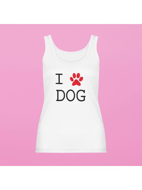 I Love Dog női atléta