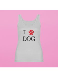 I Love Dog női atléta