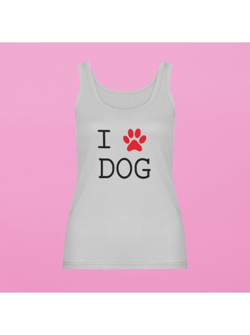 I Love Dog női atléta