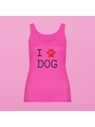 I Love Dog női atléta