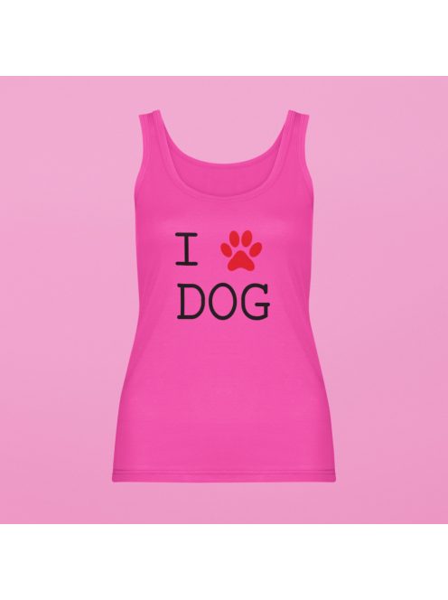 I Love Dog női atléta