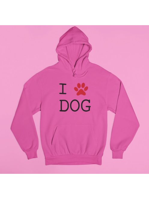 I Love Dog pulóver
