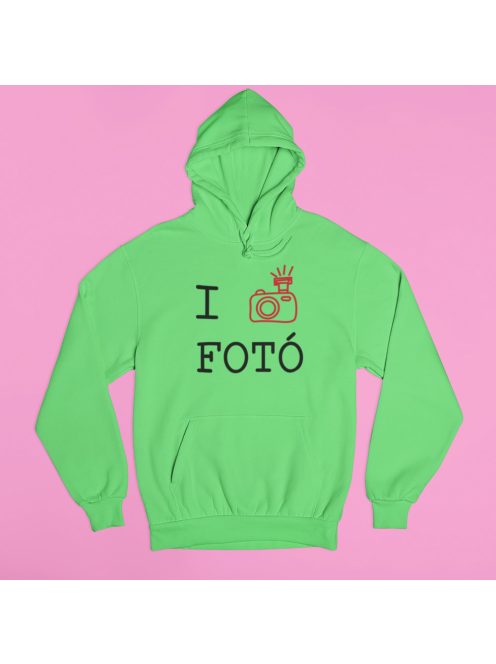 I Love Fotó pulóver