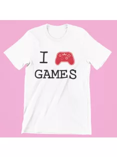 I Love Games női póló