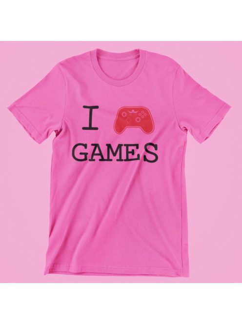 I Love Games női póló
