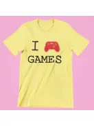 I Love Games női póló