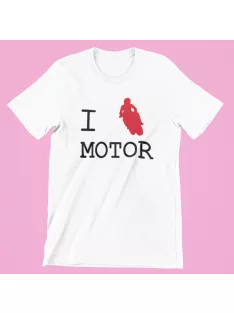 I Love Motor női póló