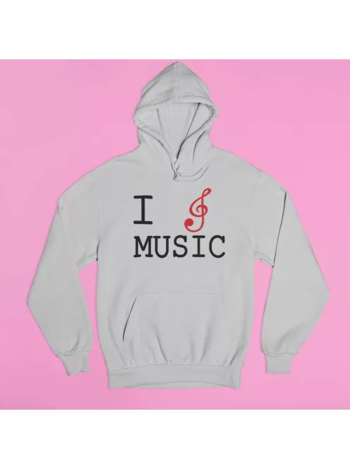 I Love Music pulóver