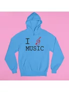 I Love Music pulóver
