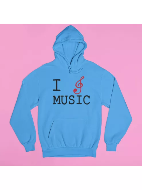 I Love Music pulóver
