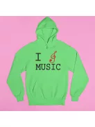I Love Music pulóver