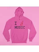 I Love Music pulóver