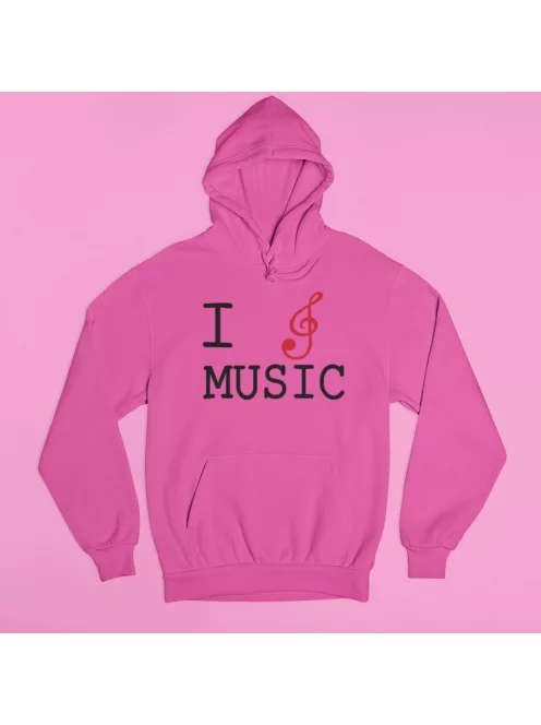 I Love Music pulóver