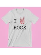 I Love Rock férfi póló