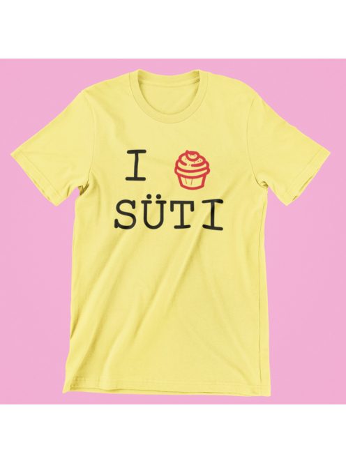 I Love Süti női póló