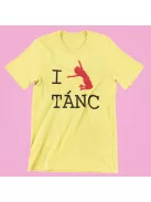 I Love Tánc női póló