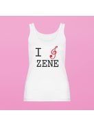 I Love Zene női atléta