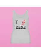 I Love Zene női atléta