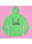 I Love Zene pulóver