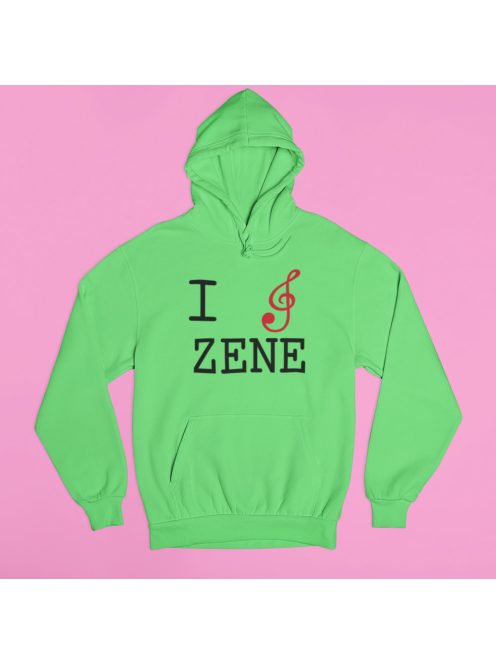 I Love Zene pulóver