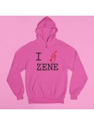 I Love Zene pulóver