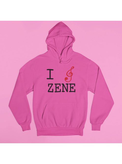 I Love Zene pulóver